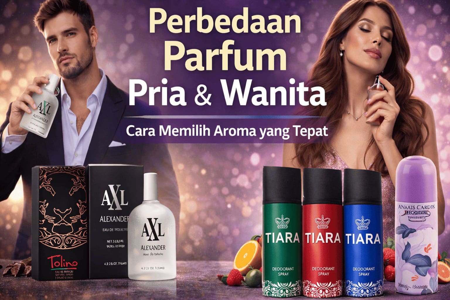 Perbedaan Parfum Pria dan Wanita: Cara Memilih Aroma yang Tepat
