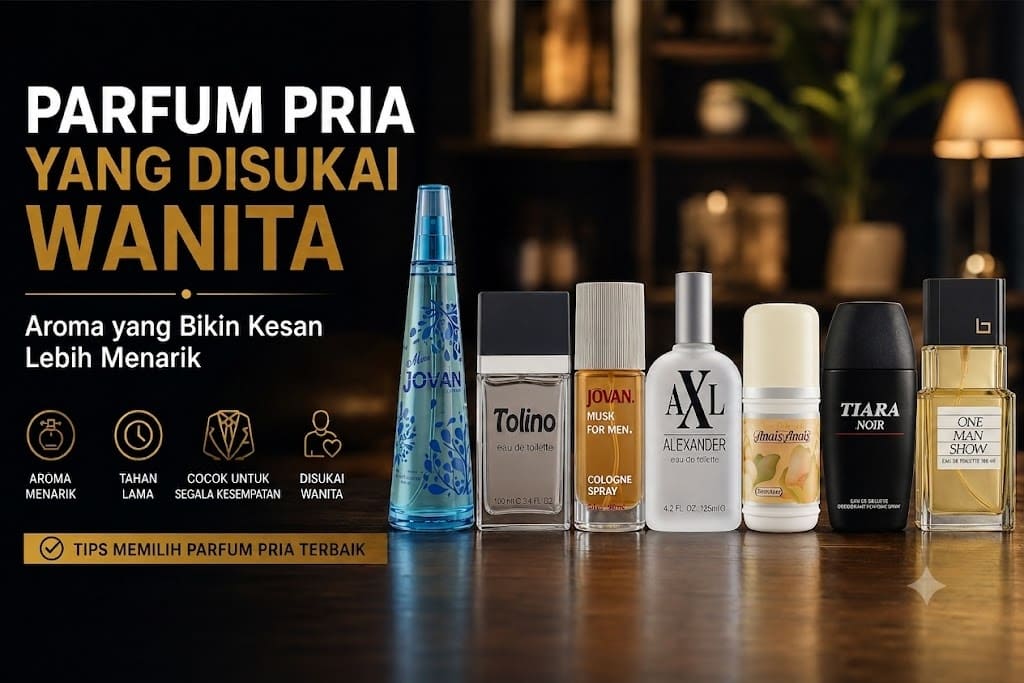 Parfum Pria yang Disukai Wanita: Aroma yang Bikin Kesan Lebih Menarik