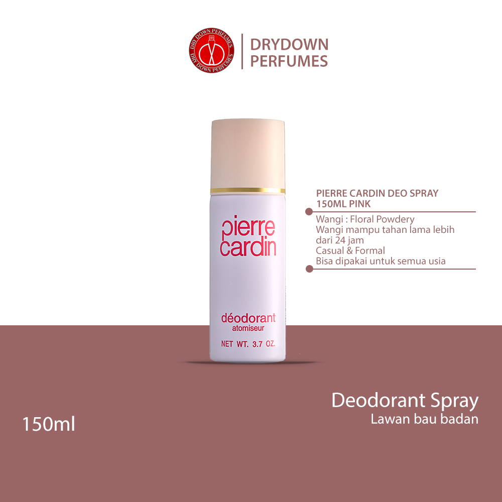 PIERRE CARDIN DEODORANT SPRAY 150ML PINK