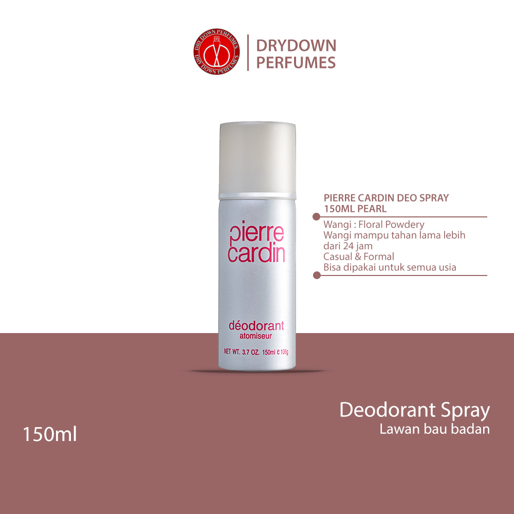 PIERRE CARDIN DEODORANT SPRAY 150ML PEARL